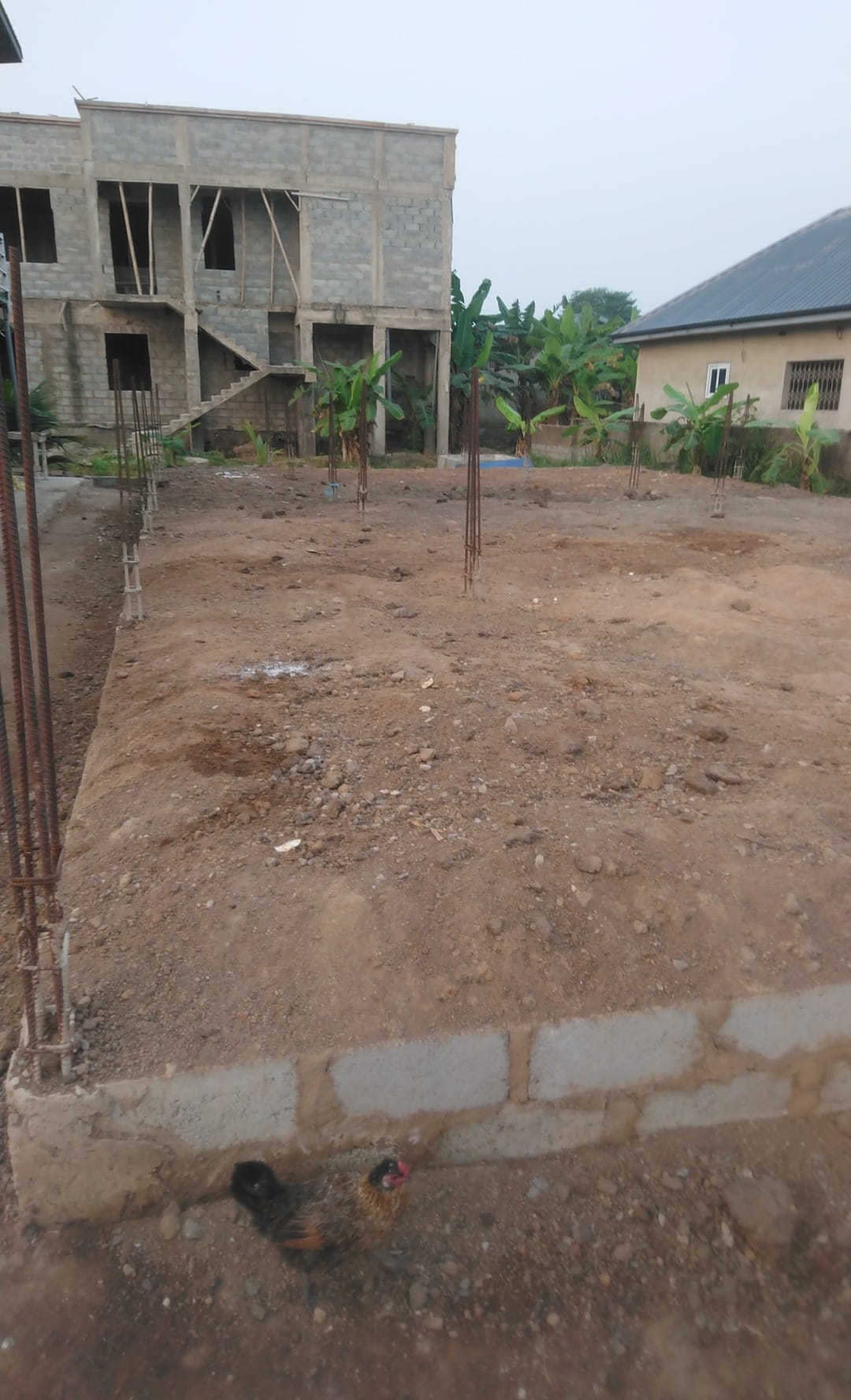 foundation to a ORPHANAGE